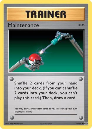 Maintenance 79/108 - XY Evolutions Reverse Holofoil