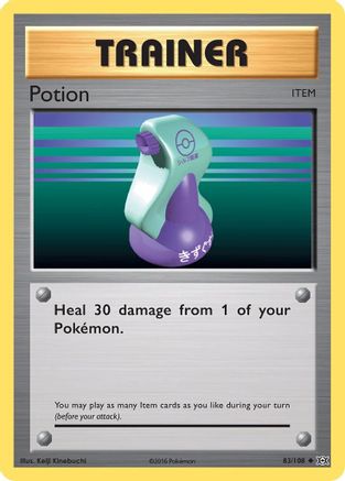 Potion 83/108 - XY Evolutions