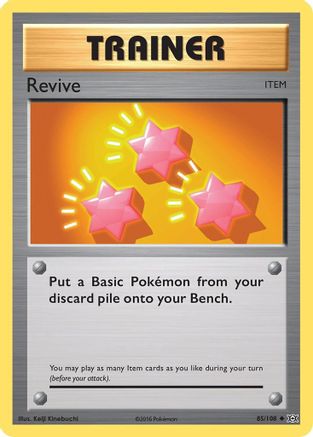Revive 85/108 - XY Evolutions Reverse Holofoil