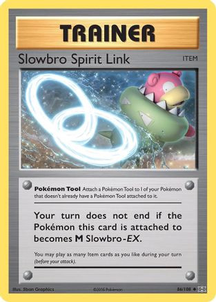 Slowbro Spirit Link 86/108 - XY Evolutions