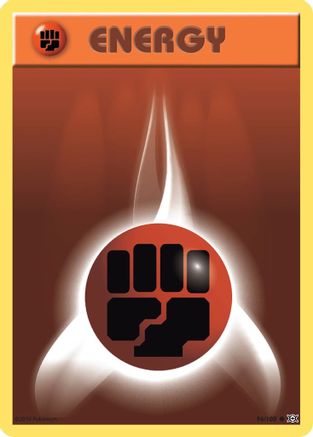 Fighting Energy 96/108 - XY Evolutions Reverse Holofoil
