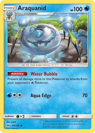 Araquanid 46/149 - SM Base Set