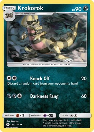 Krokorok 84/149 - SM Base Set