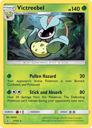 Victreebel 3/145 - SM Guardians Rising