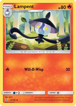 Lampent 12/145 - SM Guardians Rising