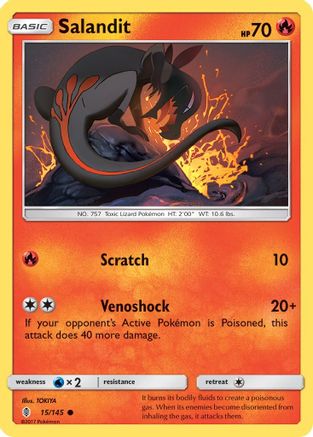 Salandit 15/145 - SM Guardians Rising