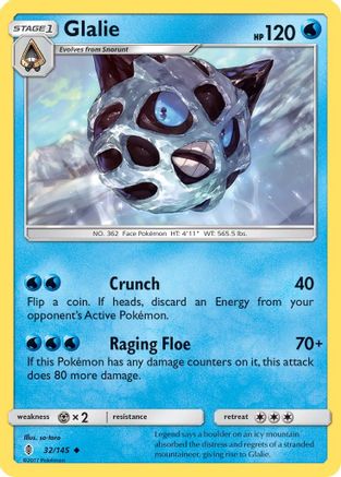 Glalie 32/145 - SM Guardians Rising
