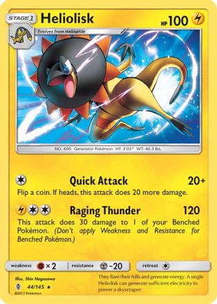 Heliolisk 44/145 - SM Guardians Rising