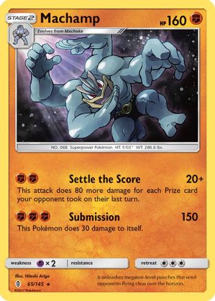 Machamp 65/145 - SM Guardians Rising Reverse Holofoil