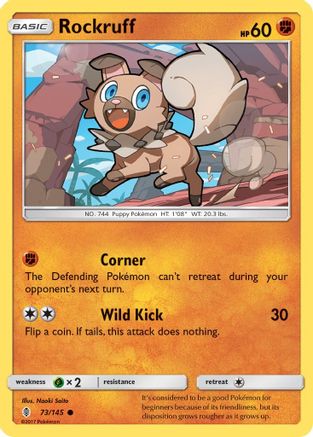 Rockruff 73/145 - SM Guardians Rising Reverse Holofoil