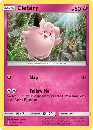 Clefairy 88/145 - SM Guardians Rising