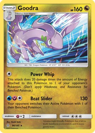Goodra 96/145 - SM Guardians Rising Holofoil