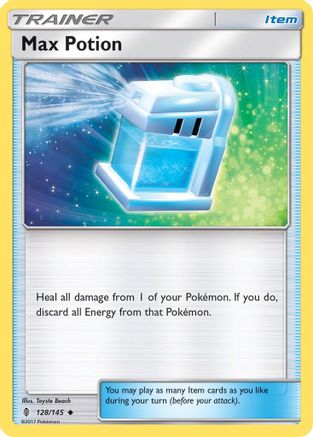 Max Potion 128/145 - SM Guardians Rising Reverse Holofoil