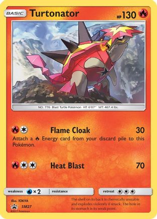 Turtonator - SM27 SM27/248 - SM Promos Holofoil