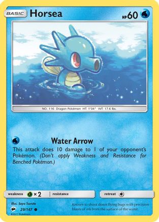 Horsea 29/147 - SM Burning Shadows