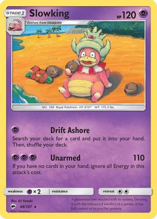 Slowking 48/147 - SM Burning Shadows Reverse Holofoil