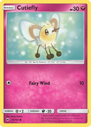 Cutiefly 95/147 - SM Burning Shadows