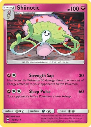 Shiinotic 98/147 - SM Burning Shadows