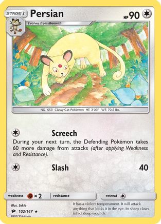 Persian 102/147 - SM Burning Shadows