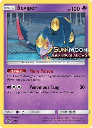 Seviper - SM46 (Prerelease) SM46/248 - SM Promos Holofoil