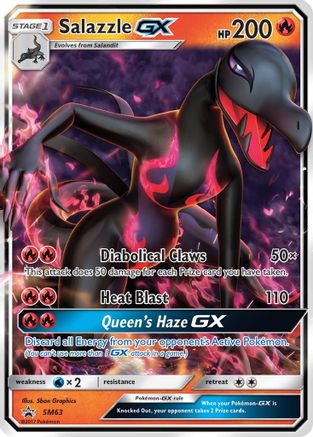 Salazzle GX - SM63 SM63/248 - SM Promos Holofoil