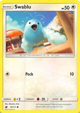 Swablu 79/111 - SM Crimson Invasion