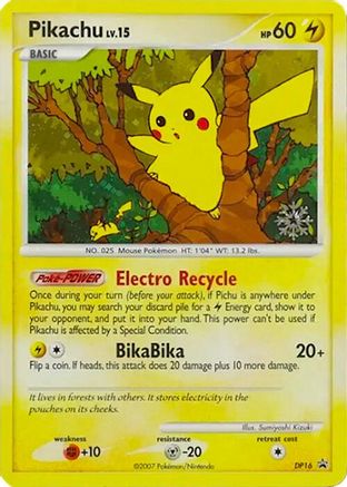 Pikachu - DP16 DP16 - Countdown Calendar Promos Holofoil