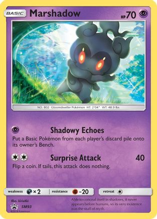 Marshadow - SM93 SM93/248 - SM Promos Holofoil