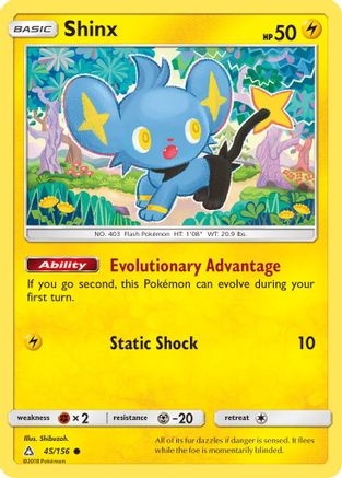 Shinx (45) 45/156 - SM Ultra Prism