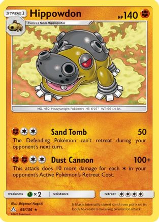 Hippowdon 69/156 - SM Ultra Prism