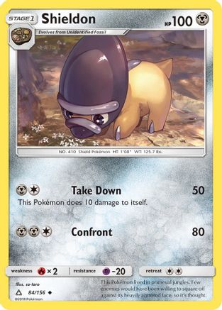 Shieldon 84/156 - SM Ultra Prism Reverse Holofoil
