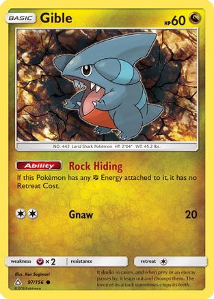 Gible (97) 97/156 - SM Ultra Prism