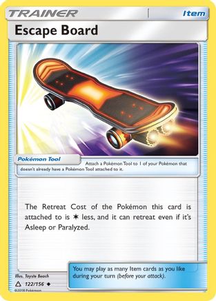 Escape Board 122/156 - SM Ultra Prism Reverse Holofoil