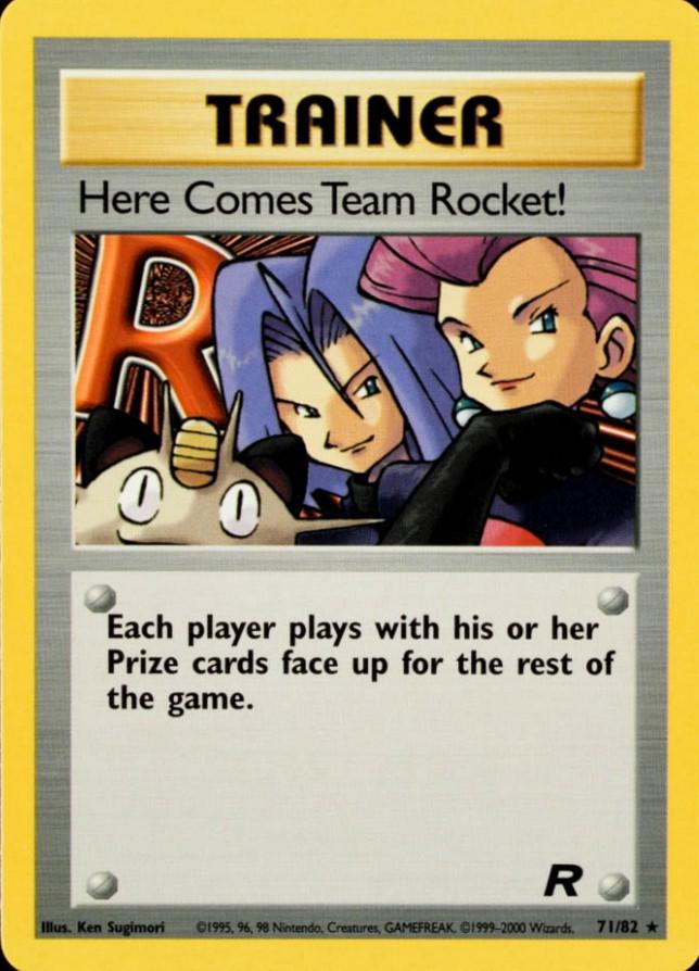 Here Comes Team Rocket! (71) 71/82 - Team Rocket Unlimited