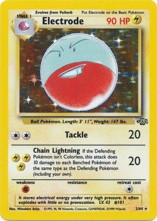 Electrode (2) 2/64 - Jungle Unlimited Holofoil
