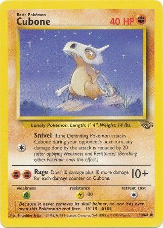 Cubone 50/64 - Jungle Unlimited