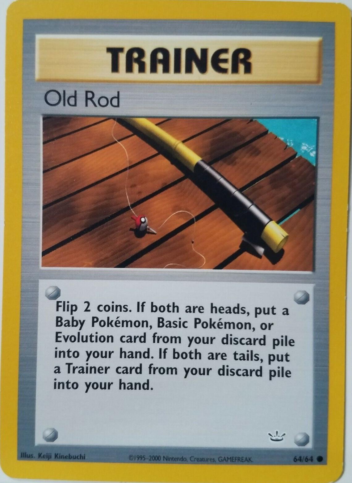 Old Rod 64/64 - Neo Revelation Unlimited