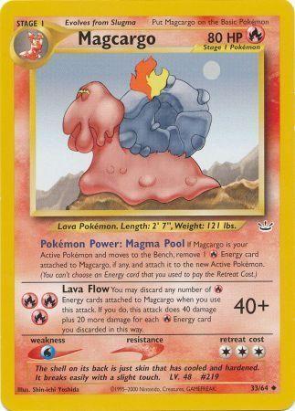 Magcargo 33/64 - Neo Revelation Unlimited