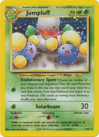 Jumpluff 9/64 - Neo Revelation Unlimited Holofoil