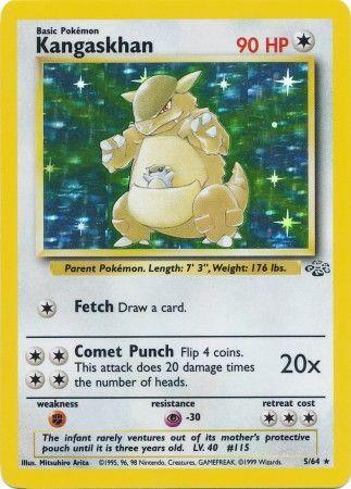 Kangaskhan (5) 5/64 - Jungle Unlimited Holofoil