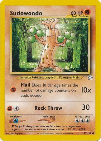Sudowoodo 77/111 - Neo Genesis Unlimited