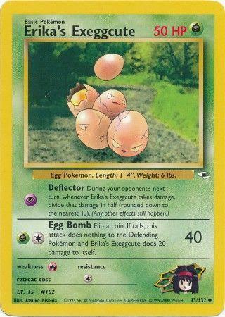 Erika's Exeggcute (43) 43/132 - Gym Heroes Unlimited