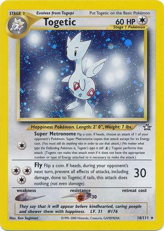 Togetic 16/111 - Neo Genesis Unlimited Holofoil