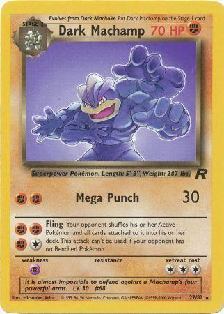 Dark Machamp (27) 27/82 - Team Rocket Unlimited