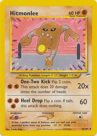 Hitmonlee 42/105 - Neo Destiny Unlimited