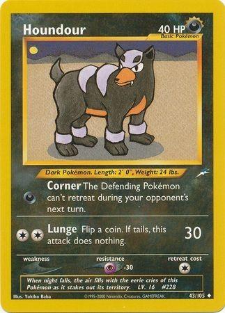 Houndour 43/105 - Neo Destiny Unlimited