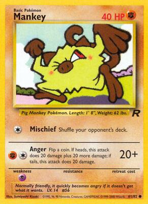 Mankey 61/82 - Team Rocket Unlimited