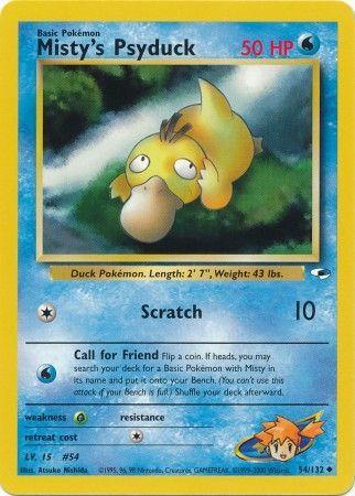 Misty's Psyduck 54/132 - Gym Heroes Unlimited