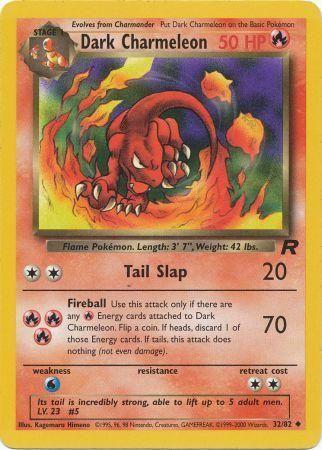 Dark Charmeleon 32/82 - Team Rocket Unlimited
