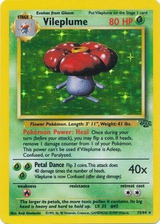 Vileplume (15) 15/64 - Jungle Unlimited Holofoil